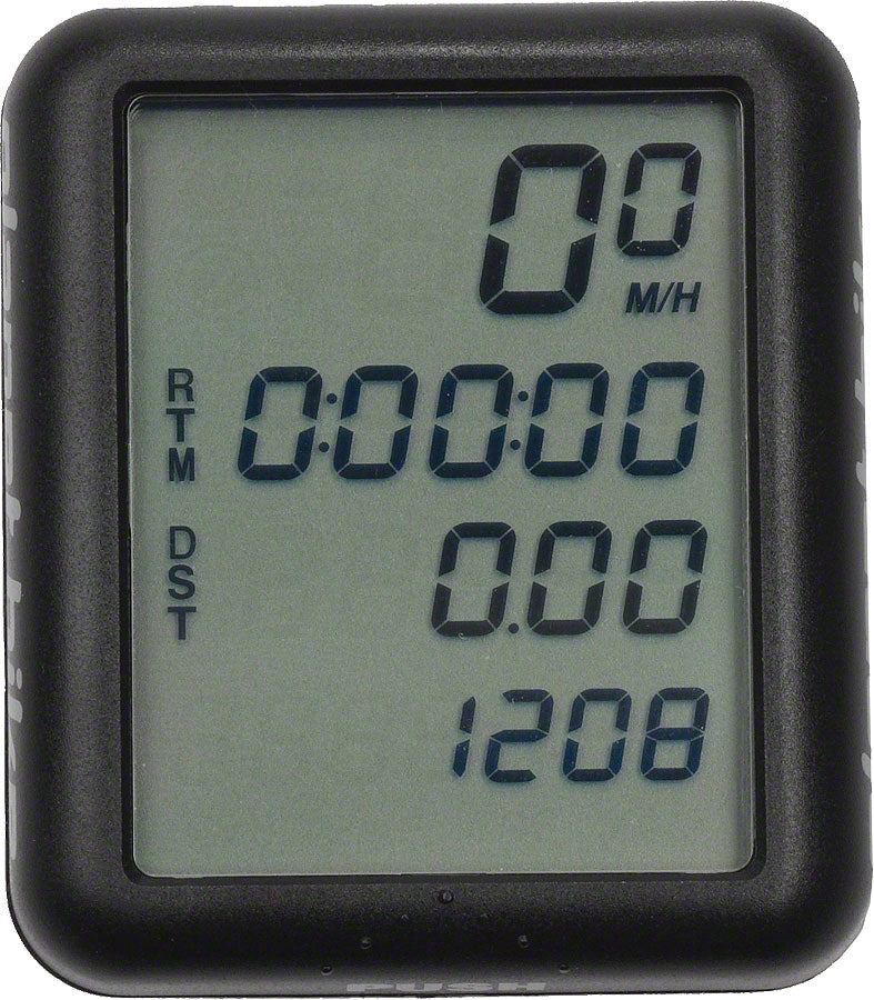 Planet Bike Protege 5.0 Bike Computer - Wired Black