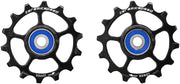 CeramicSpeed Pulley Wheels SRAM Eagle/AXS 1 x 12 Speed - 14 Tooth Coated Races Alloy BLK