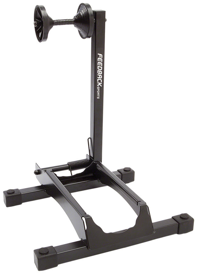Feedback Sports RAKK XL Display Stand - 1-Bike Wheel Mount 2.3-5" Tire Black