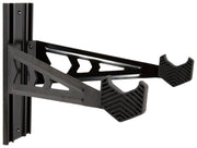 Feedback Sports Wall Rack Display Stand - 1-Bike Wall Mounted Black