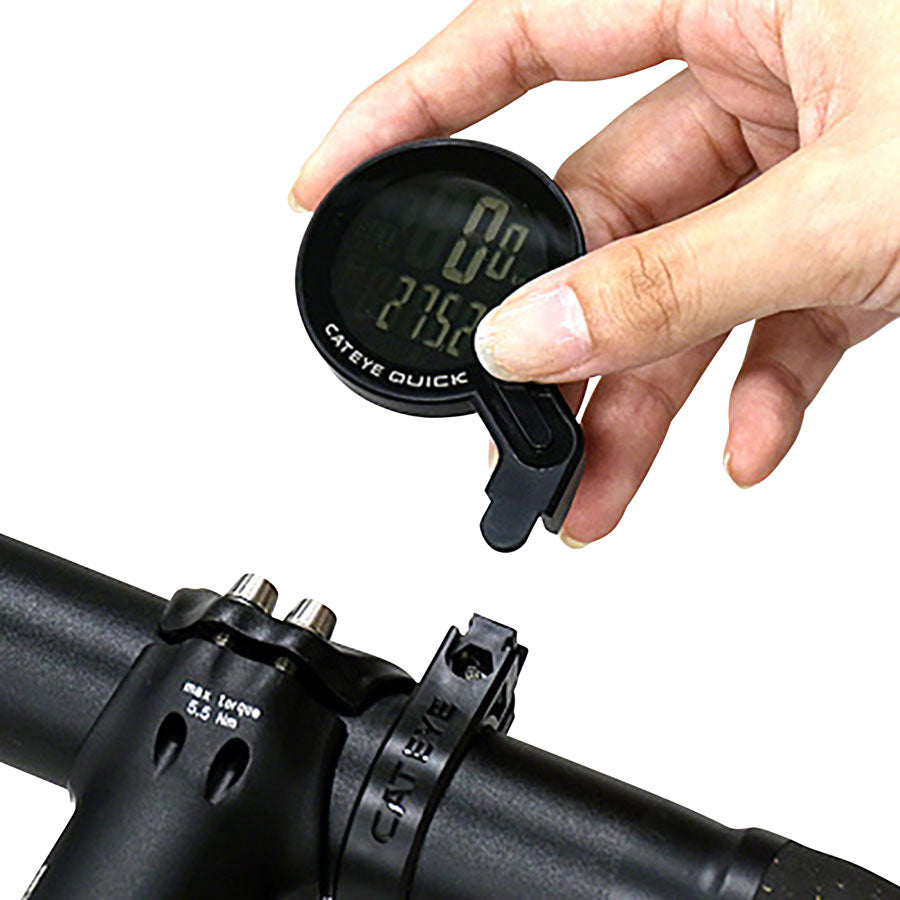CatEye Quick Bike Computer - Wireless Black