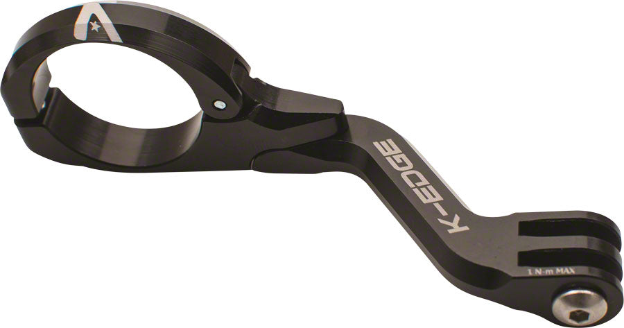 K-EDGE Go Big Pro Universal Action Camera Light On-Center Handlebar Mount 31.8mm BLK