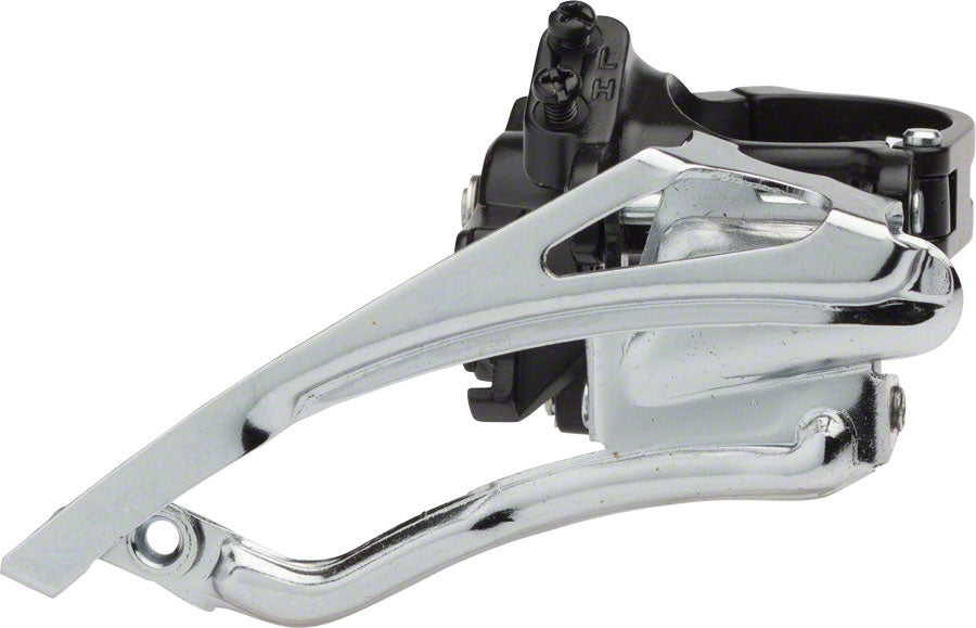 microSHIFT Mezzo Front Derailleur - 8-Speed Triple 42/32/22t Band Clamp Shimano Compatible