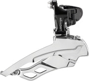 microSHIFT R10 Front Derailleur - 10-Speed Triple 50/39/30t Band Clamp Shimano Compatible BLK