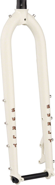 Surly Dinner Fork - 27.5" 15x110mm Thru-Axle 1-1/8" Straight Steerer 485mm Axle To Crown Steel Snow Mold