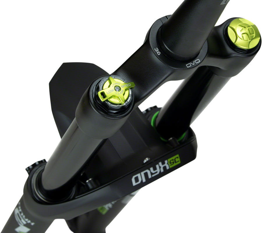 DVO Onyx SC-E1 Suspension Fork - 27.5" 160mm Travel 42mm Offset 15 x 110mm BLK