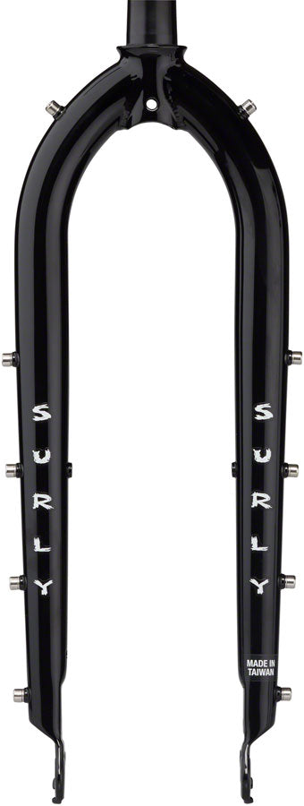 Surly Cocktail Fork - 420mm 29/27.5" QR x 100mm 1-1/8" Straight Steerer BLK