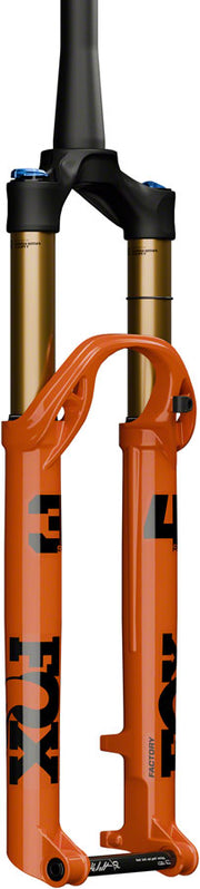 FOX 34 SL Factory Suspension Fork - 29" 130 mm 15 x 110 mm Kabolt SL 44mm Offset GRIP SL Damper 3-Position Adj  Shiny Orange