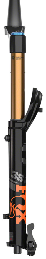 FOX 38 Factory Suspension Fork - 29" 170 mm 15QR x 110 mm 44 mm Offset Shiny BLK Grip 2