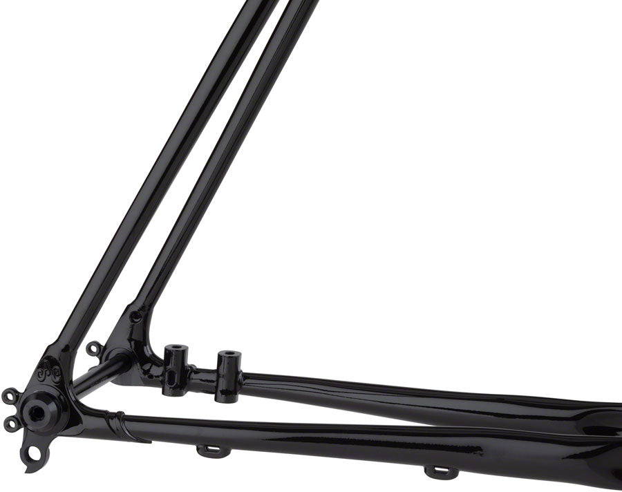 All-City Gorilla Monsoon Frameset - 650b Steel Charred Berry 52cm