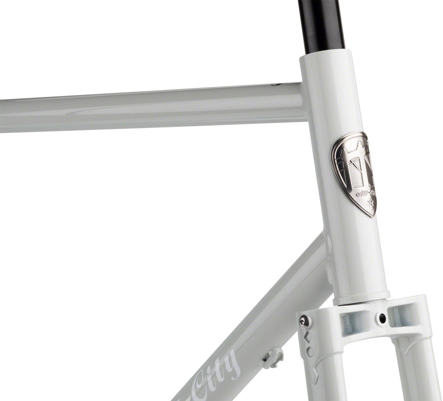 All-City Gorilla Monsoon Frameset - 650b Steel Aqua Seafoam 46cm