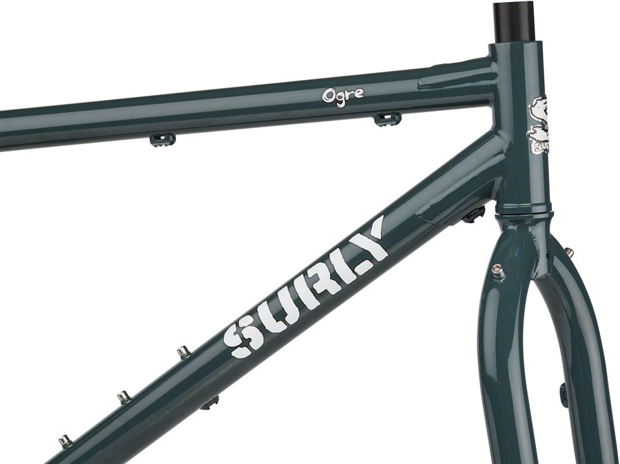 Surly Ogre Frameset - 29" Steel Orloks Shadow Large