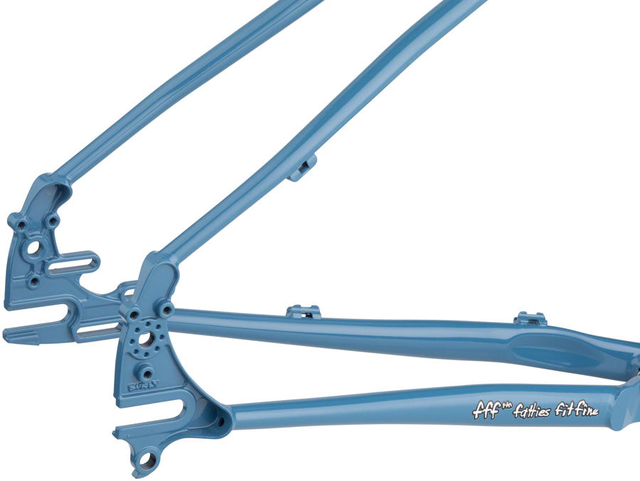 Surly Ogre Frameset - 29" Steel Cold Slate Blue Small
