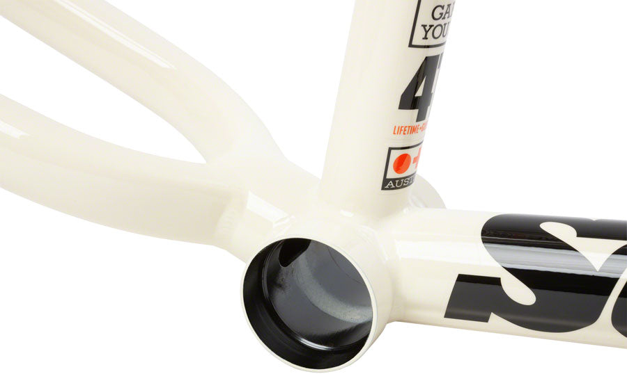 Sunday Soundwave V3 BMX Frame - 20.5" TT White