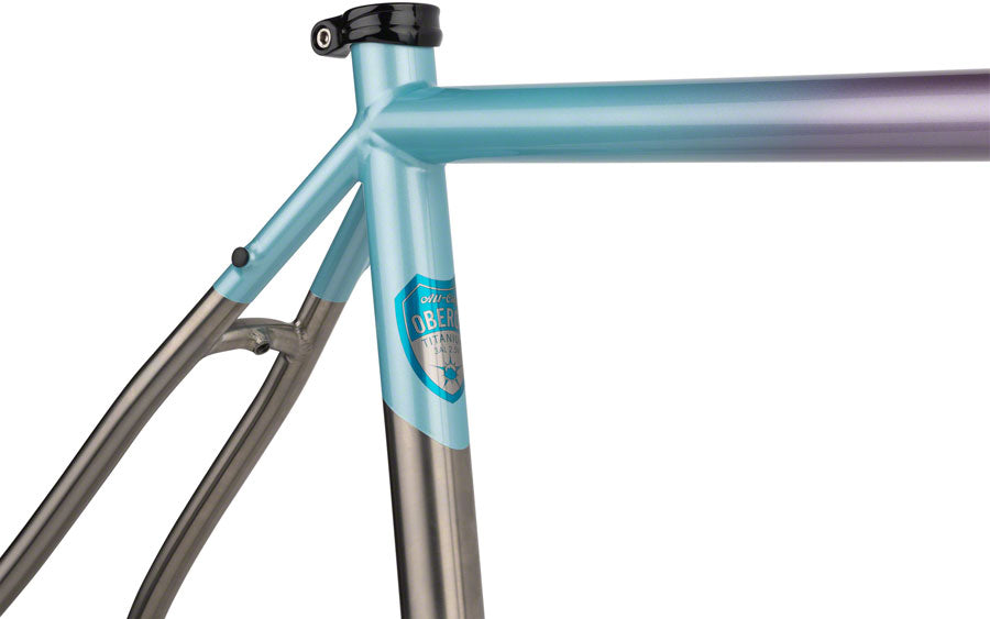 All-City Cosmic Stallion Ti Frameset - 700c/650b Titanium Laser Prism 58cm