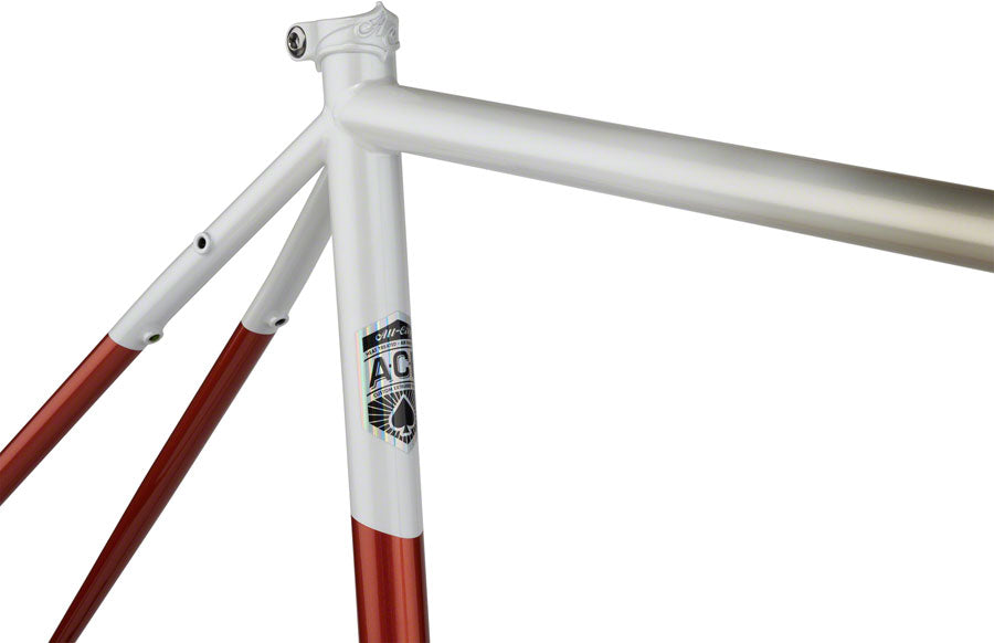 All-City Cosmic Stallion Frameset - 650b/700c Steel Toasted Marshmallow 58cm