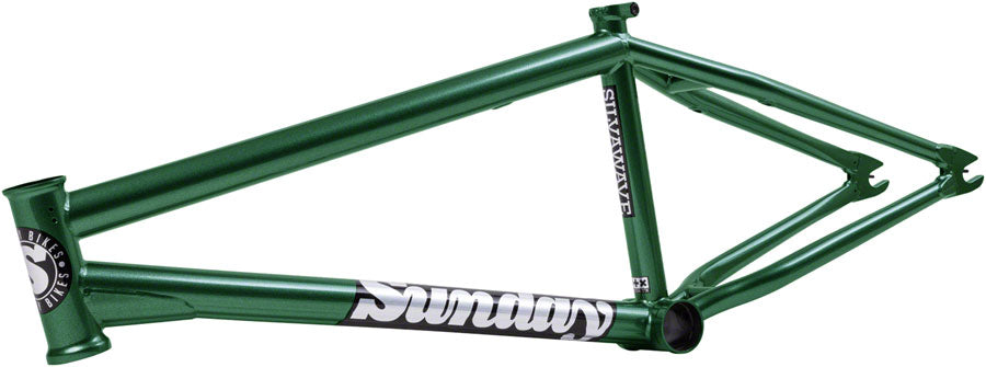 Sunday Silvawave BMX Frame - 20.75" TT  SeaWeed Green
