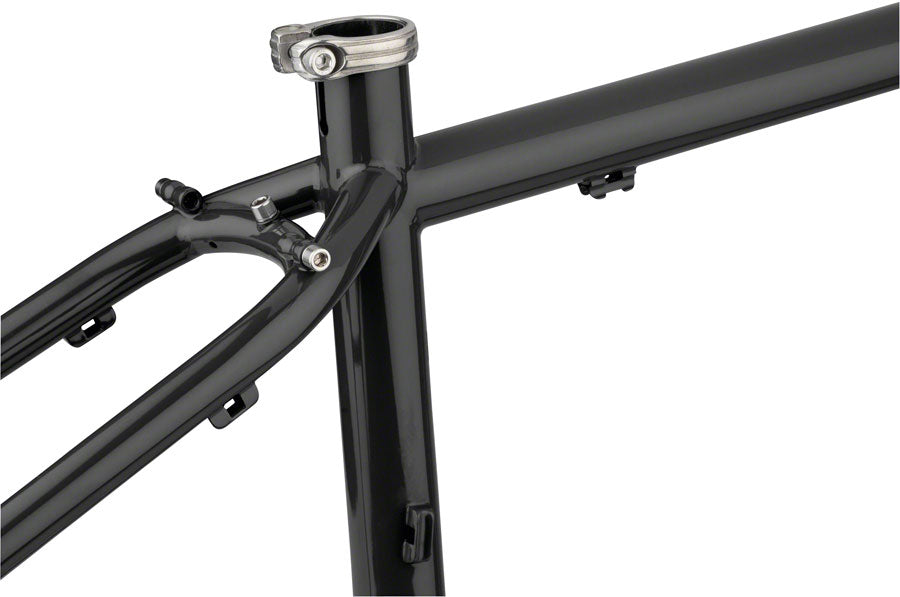 Surly Karate Monkey Frameset - 27.5" Steel Hi-Viz Black Medium