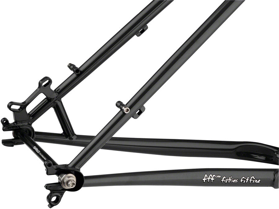 Surly Karate Monkey Frameset - 27.5" Steel Hi-Viz Black Large