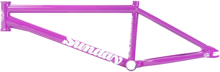 Sunday Soundwave V3 BMX Frame - 20.5" TT Paisley Purple