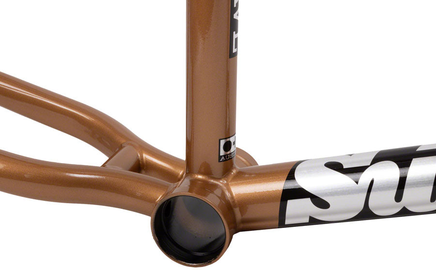 Sunday Silvawave BMX Frame - 20.75" TT Amber