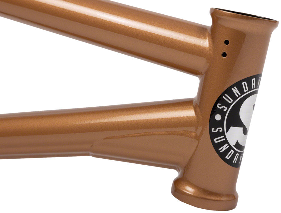 Sunday Silvawave BMX Frame - 20.75" TT Amber