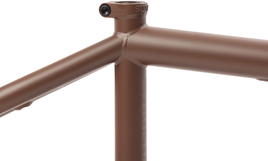 Sunday Darkwave BMX Frame - 21" TT Matte Dark Brown