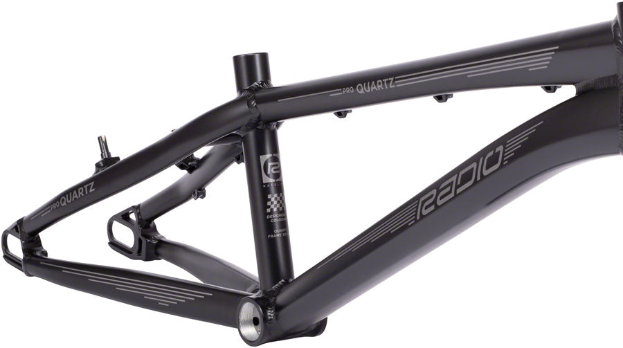 Radio BMX Raceline Quartz BMX Race Frame - Pro 20.5 TT Matte Black