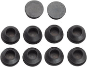 Jagwire Frame Plug Refill Bag - Closed Type 8.0mm Round Frame Port Bag/10 Plugs