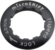 microSHIFT Cassette Lockring - Alloy Black