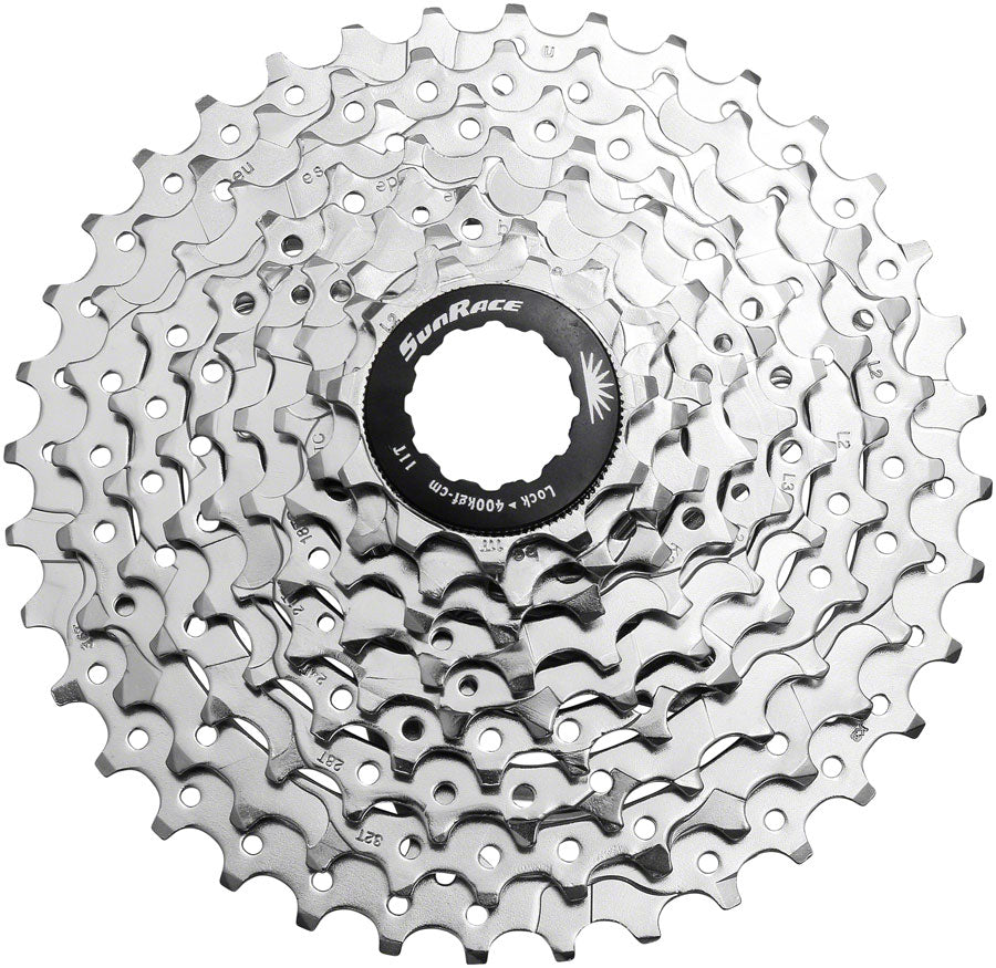 SunRace M98 Cassette - 9-Speed 11-36t Nickel