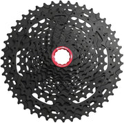 SunRace MX9X Cassette - 11-Speed 10-46t Black Chrome For XD Driver Body