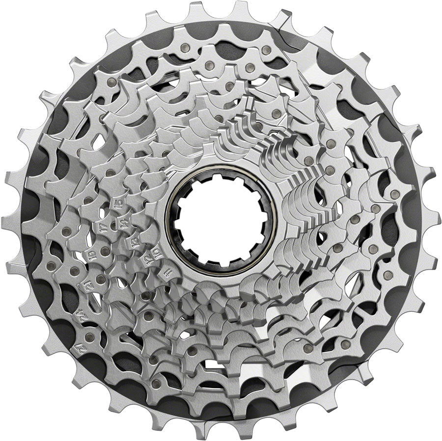 SRAM Force XG-1270 Cassette - 12-Speed 10-30t Silver For XDR Driver Body E1