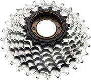 SunRace M2A 7-speed Freewheel - 14-28t Chrome/Black