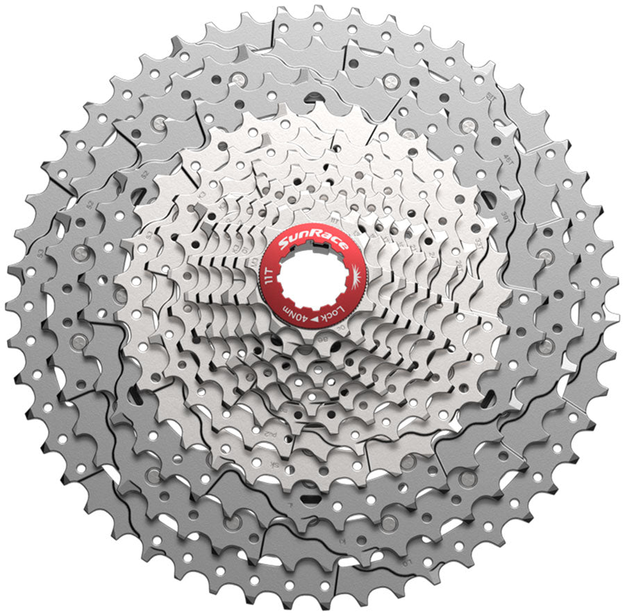 SunRace CSMZ903 Cassette - 12-Speed 11-51t Metallic Silver