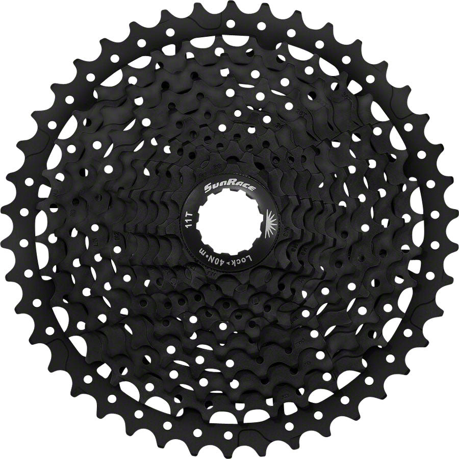 SunRace MS8 Cassette - 11 Speed 11-42t Black