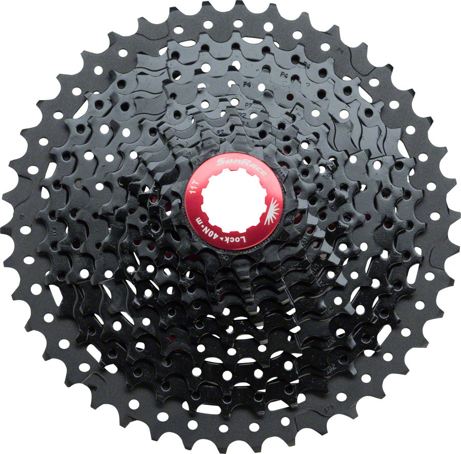 SunRace MX8 Cassette - 11 Speed 11-42t Black