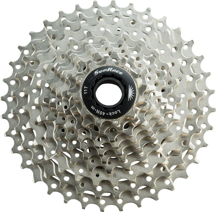 SunRace MS1 Cassette - 10 Speed 11-36t Silver