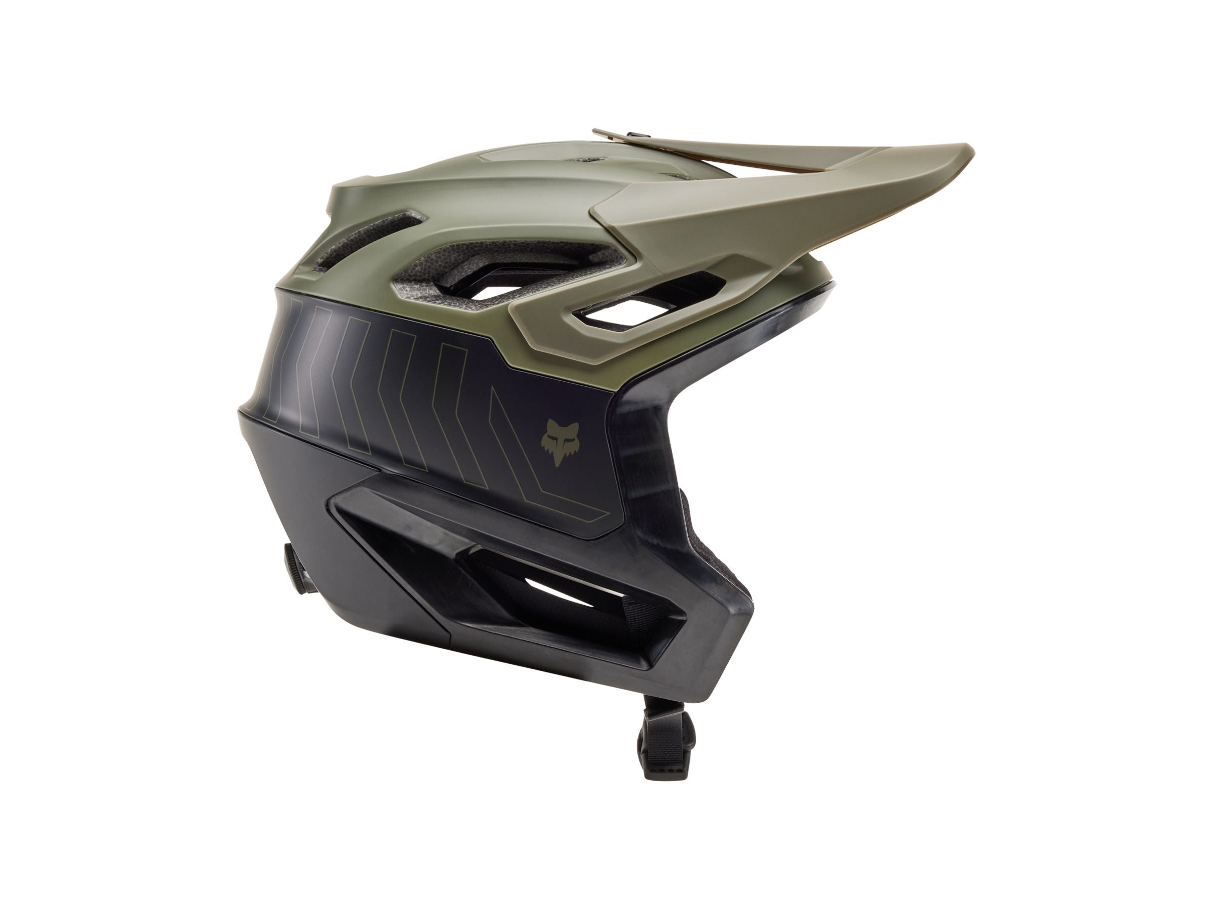 Helmet Fox Racing 24 Dropframe Pro Medium Green CPSC