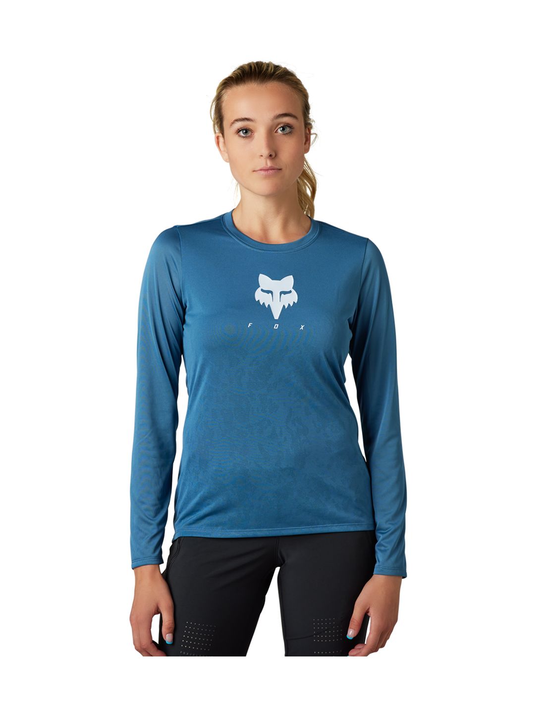 Jersey Fox Racing Ranger TruDri LS Women Large Dark Blue