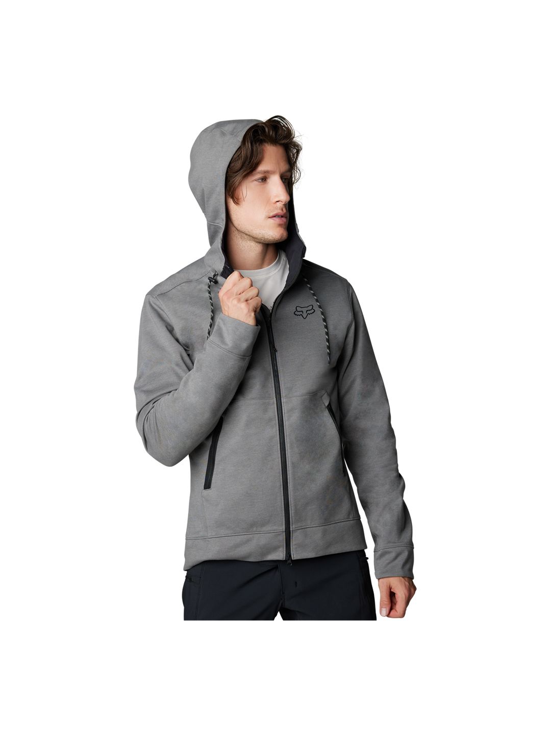 Jacket Fox Racing Ranger Fire Small Light Grey