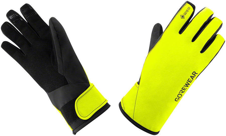 Gorewear Gore-Tex Insulated Gloves - Yellow/Black Mens Small
