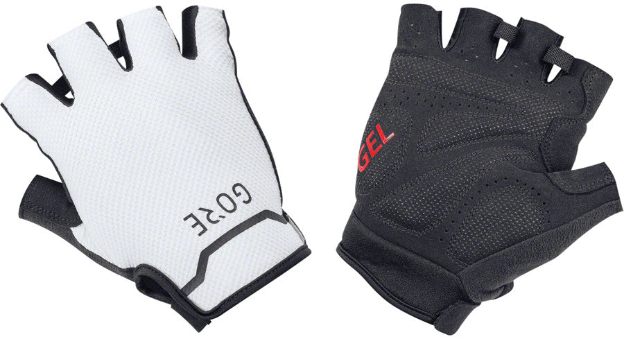 Gorewear C5 Short Gloves - Black/White Short Finger X-Large