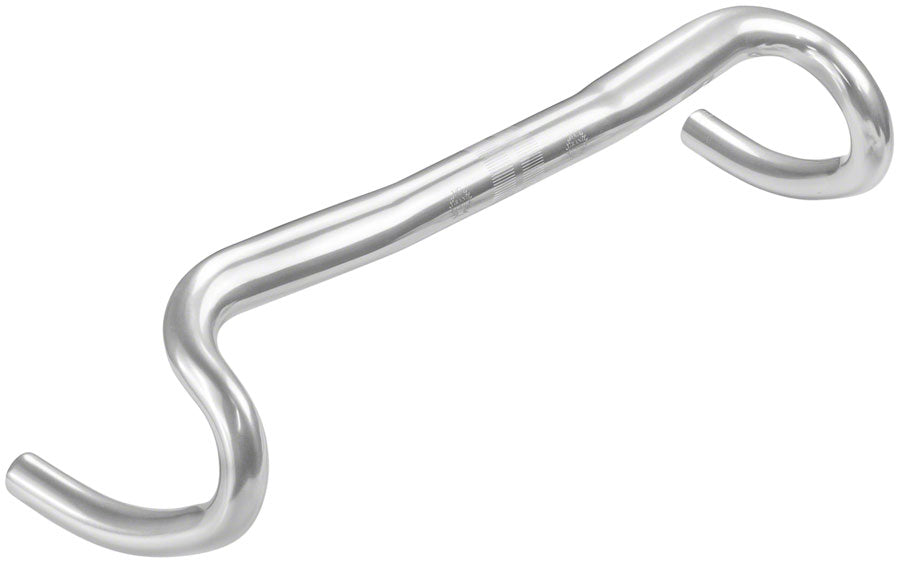 Velo Orange Nouveau Randonneur Handlebar - 31.8 5 Degree Sweep 85mm reach 128mm Drop 44cm Silver