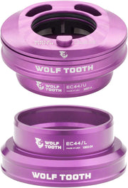 Wolf Tooth Premium Internal Headset - EC44 Upper / EC44 Lower For Enve In-Route System Only Purple