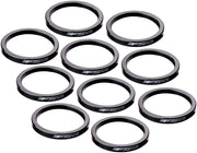 FSA Headset Spacer Kit 1.5 x 3mm 10-piece - Silver