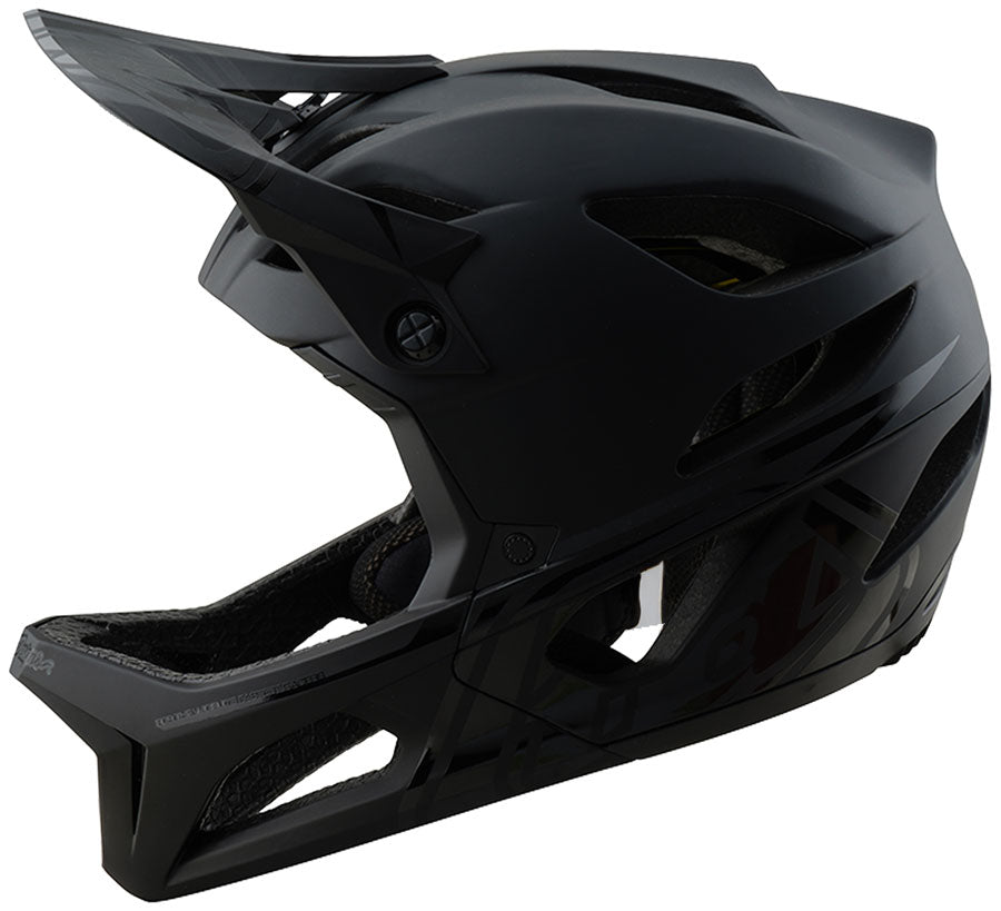 Troy Lee Designs Stage Helmet – Stealth Midnight X-Small/Small