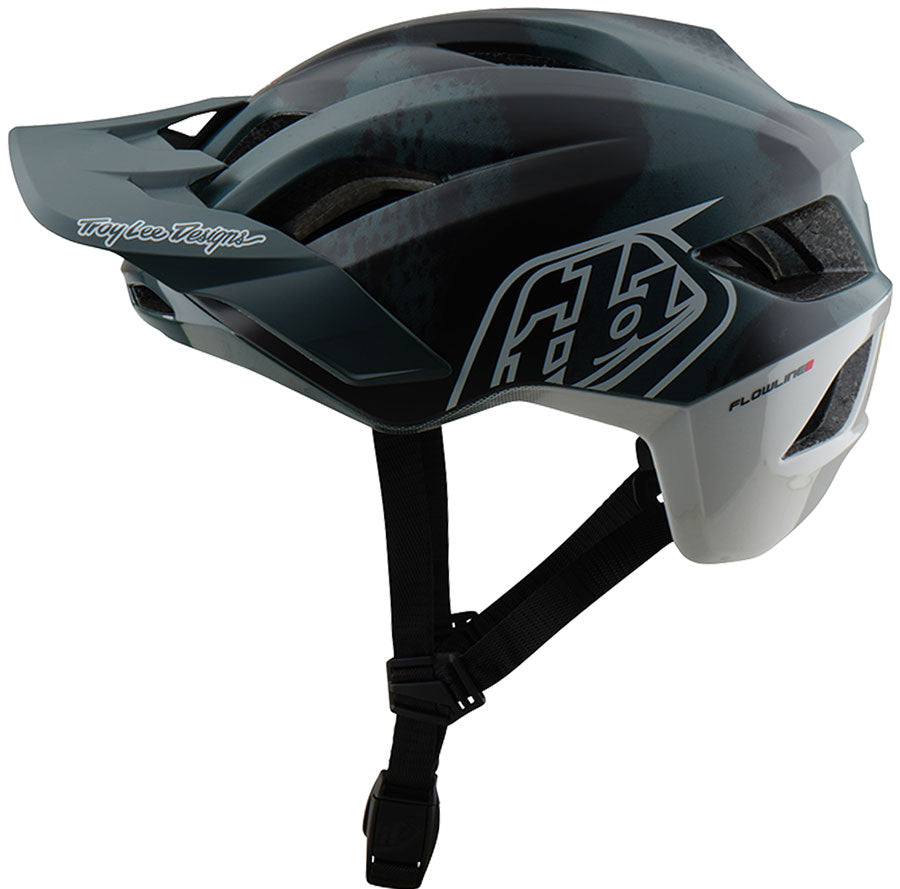 Troy Lee Designs Flowline SE Helmet – Badge Camo Gray X-Large/2X-Large