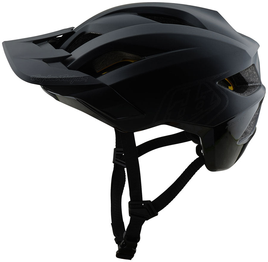 Troy Lee Designs Flowline Helmet – Point Black/Charcoal X-Small/Small