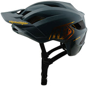 Troy Lee Designs Flowline Helmet – Point Gray/Gold Medium/Large